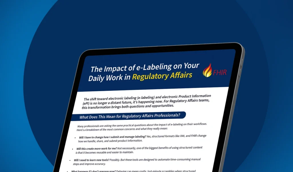 Preparing for FHIR-based ePI