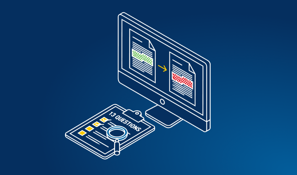 13 questions to ask when choosing comparison software